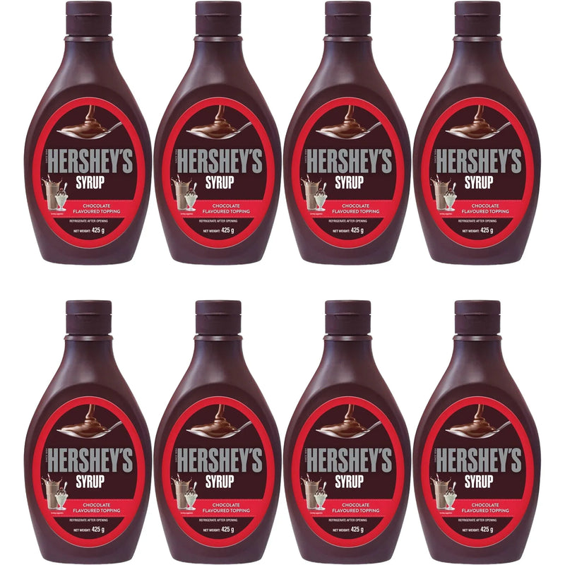 Hershey's Syrup Chocolate Topping 425g Bottles Box 8 393775 (Box of 8) - SuperOffice