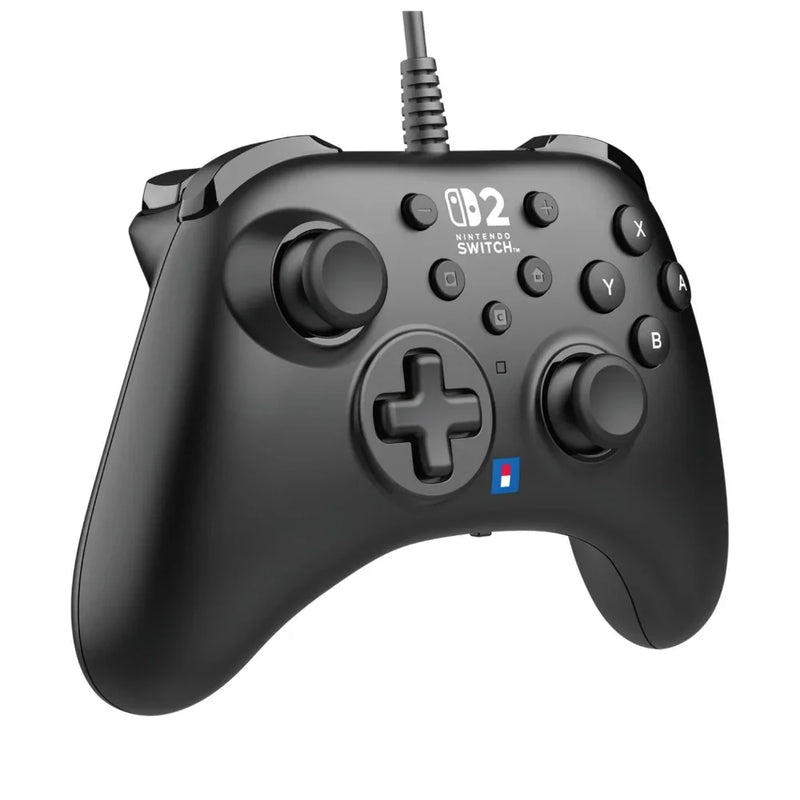 HORI HORIPAD Turbo Wired Game Controller for Nintendo Switch 2 Black 170544 - SuperOffice