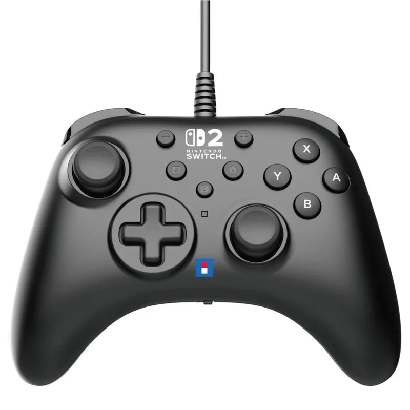 HORI HORIPAD Turbo Wired Game Controller for Nintendo Switch 2 Black 170544 - SuperOffice