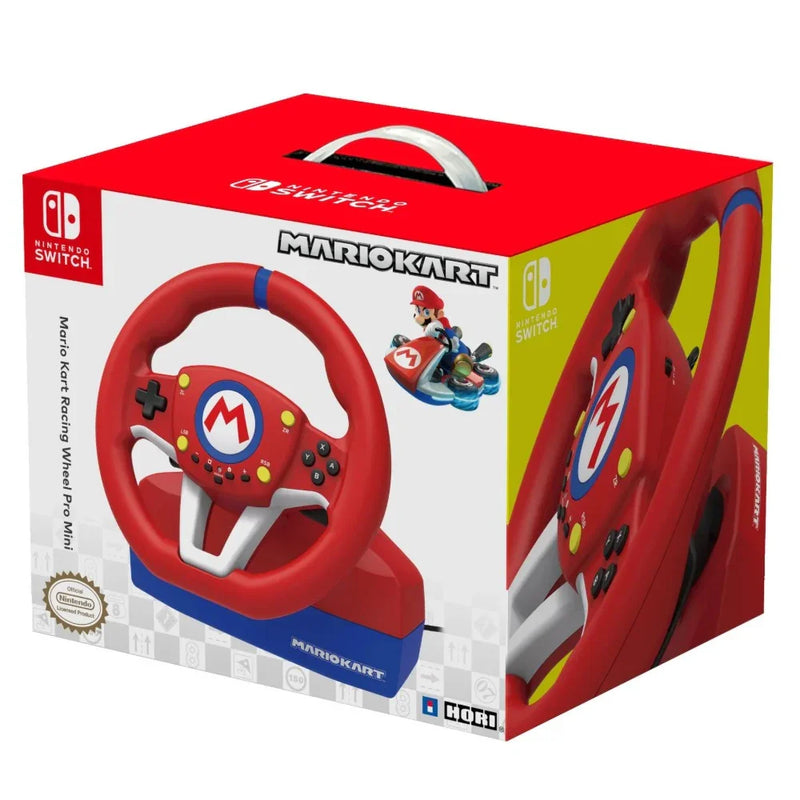HORI Mario Kart Racing Wheel Pro Mini for Nintendo Switch Red/Blue 169854 - SuperOffice