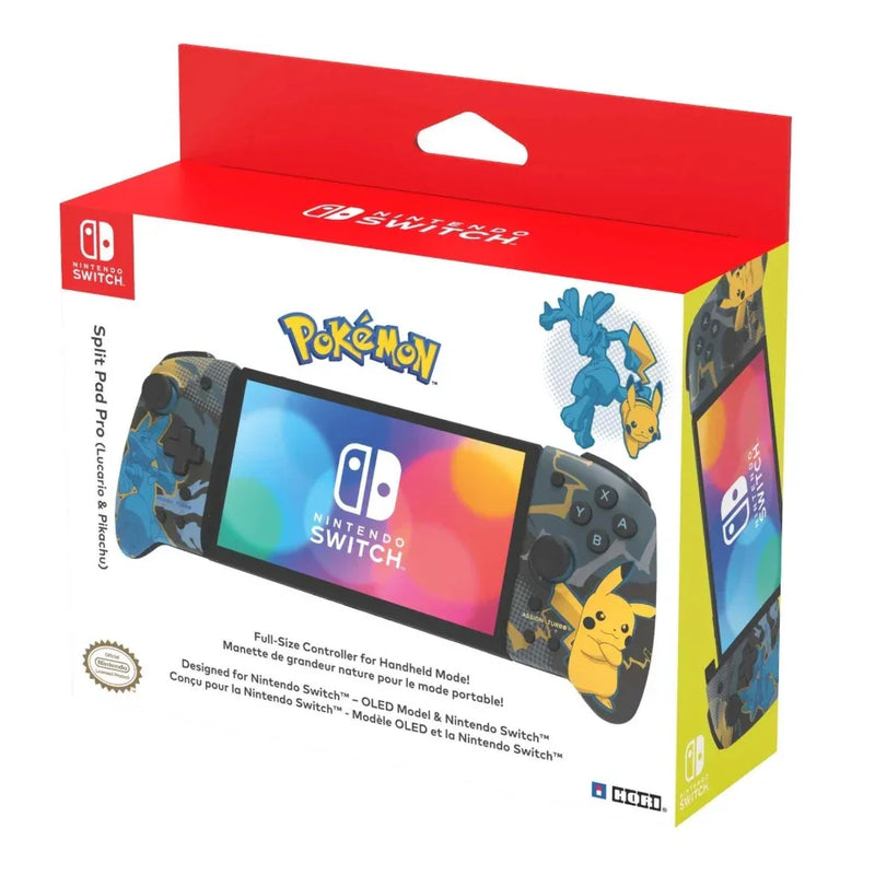 HORI Split Pad Pro for Nintendo Switch Lucario & Pikachu 169865 - SuperOffice