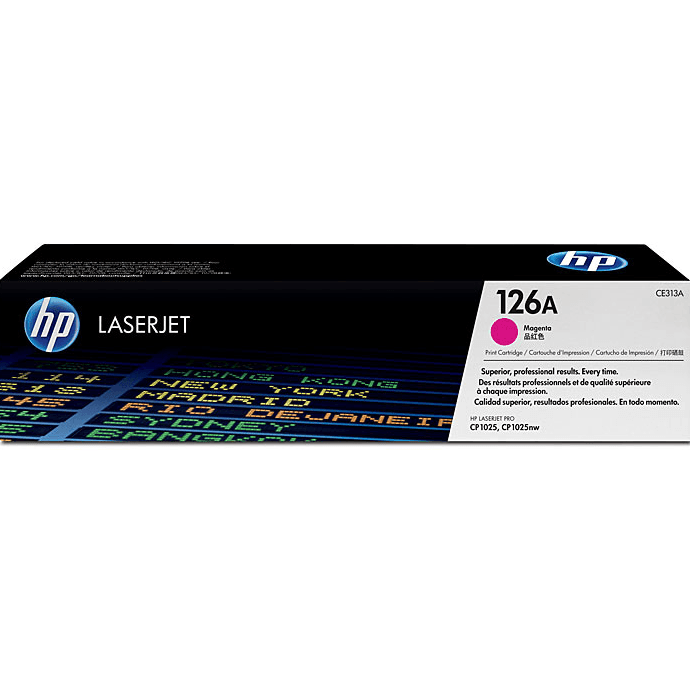 HP 126A Toner Ink Cartridge Magenta LaserJet Genuine CE313A CE313A - SuperOffice