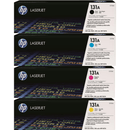 HP 131A Toner Ink Cartridge Black/Cyan/Magenta/Yellow Set LaserJet Genuine CF210A + CF211A + CF212A + CF213A - SuperOffice