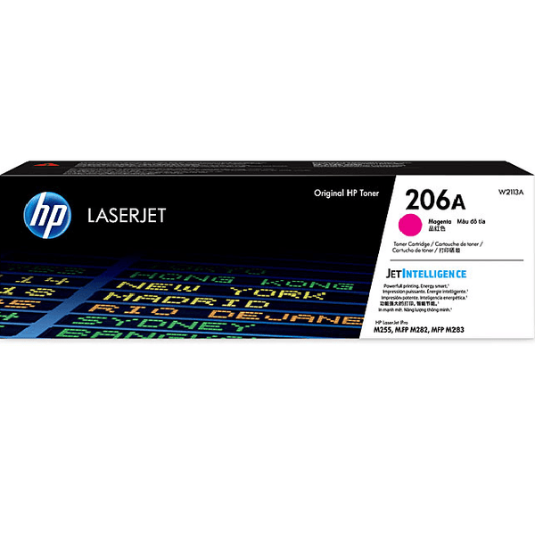 HP 206A Toner Ink Cartridge Magenta LaserJet Genuine W2113A - SuperOffice