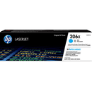 HP 206X Toner Ink Cartridge LasterJet Intelligence Cyan Genuine Original W2111X W2111X - SuperOffice