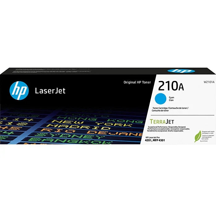 HP 210A Toner Ink Cartridge Set LaserJet TerraJet Black Cyan Magenta Yellow Original HP 210A Set - SuperOffice