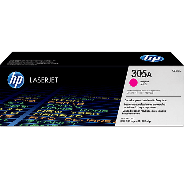 HP 305A Toner Ink Cartridge Magenta LaserJet Genuine CE413A - SuperOffice