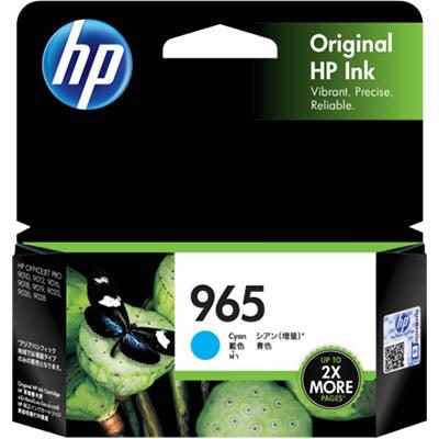 Hp 3Ja77Aa No.965 Ink Cartridge Cyan 3JA77AA - SuperOffice