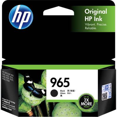 Hp 3Ja80Aa No.965 Ink Cartridge Black 3JA80AA - SuperOffice