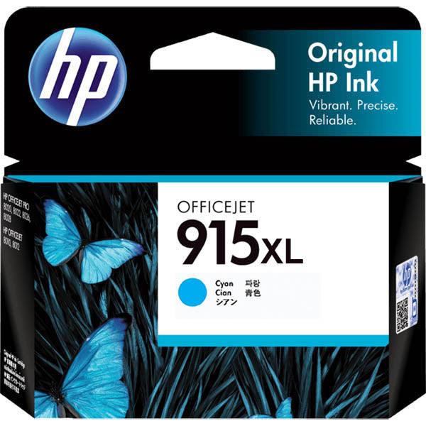 Hp 3Ym19Aa No.915Xl Ink Cartridge High Yield Cyan 3YM19AA - SuperOffice