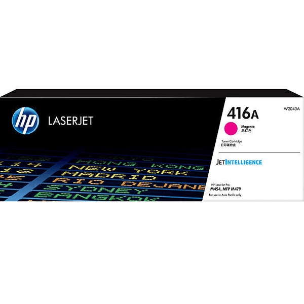 HP 416A Toner Ink Cartridge Magenta W2043A Genuine LaserJet Pro W2043A - SuperOffice