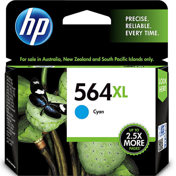 HP 564XL Ink Cartridge High Yield Cyan CB323WA CB323WA - SuperOffice