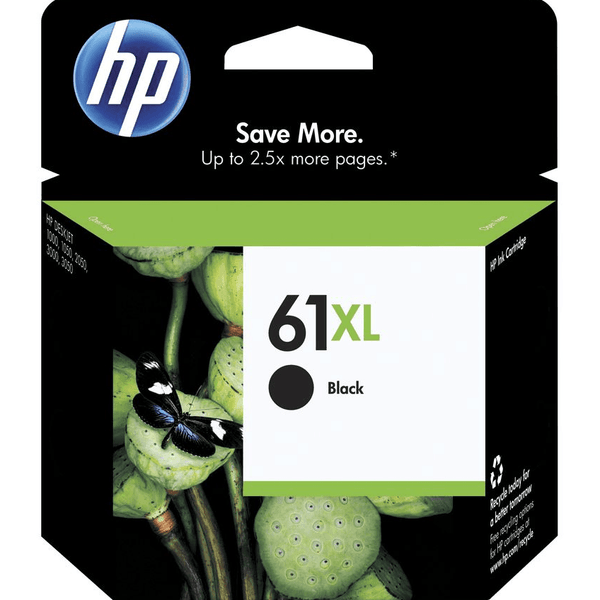 HP 61Xl Ink Cartridge High Yield Black CH563WA CH563WA - SuperOffice