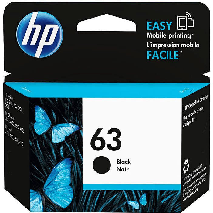 HP 63 Ink Cartridge Black F6U62AA F6U62AA - SuperOffice
