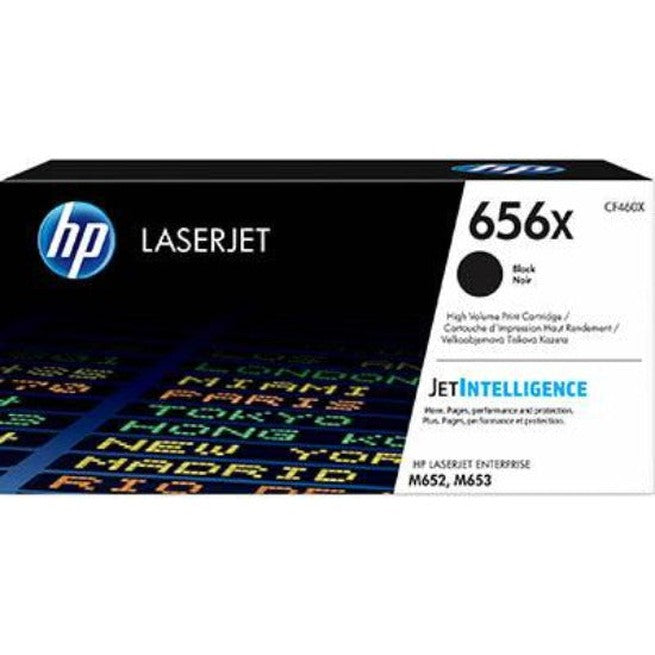HP 656X Toner Ink Cartridge High Yield Black CF460X CF460X - SuperOffice