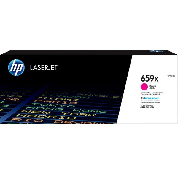 HP 659X Toner Ink Cartridge LaserJet Magenta For M776Z Original Genuine W2013X W2013X - SuperOffice