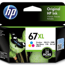 HP 67XL Ink Cartridge High Yield Black/Cyan/Magenta/Yellow Set 3YM58AA/3YM57AA HP 67XL Set - SuperOffice