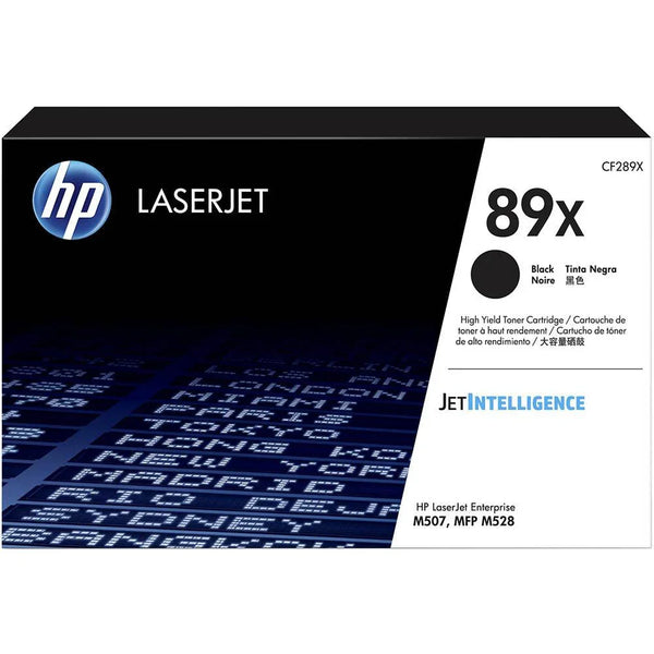 HP 89X Toner Ink Cartridge High Yield Black CF289X CF289X - SuperOffice