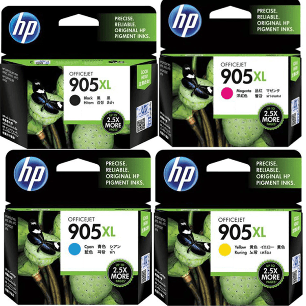 HP 905XL Ink Cartridge High Yield Black/Cyan/Magenta/Yellow Set 905XL Set - SuperOffice