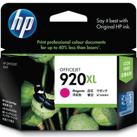 HP 920XL Ink Cartridge Set High Yield Black/Cyan/Magenta/Yellow Colours Set HP920XL [4 Colour Set] - SuperOffice