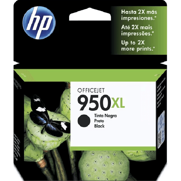 HP 950XL Ink Cartridge High Yield Black CN045AA Genuine Original CN045AA - SuperOffice