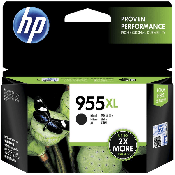 HP 955XL Ink Cartridge High Yield Black L0S72AA L0S72AA - SuperOffice