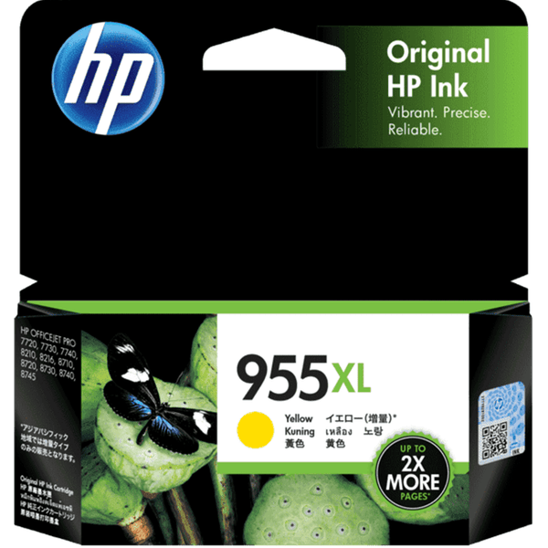 HP 955XL Ink Cartridge High Yield Yellow L0S69AA L0S69AA - SuperOffice