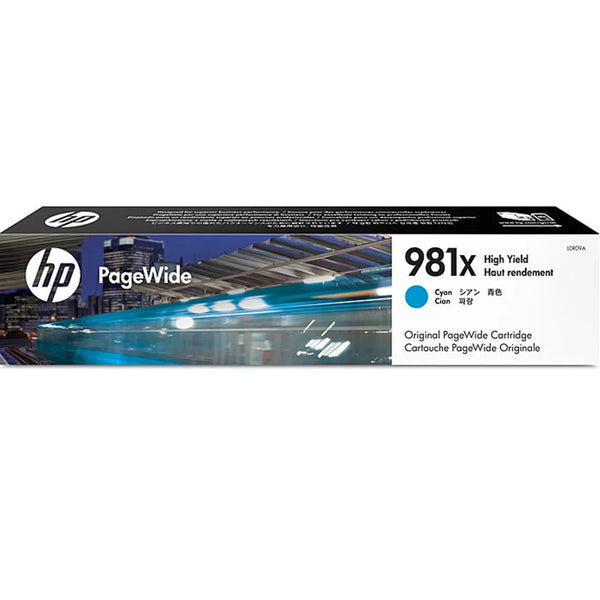 HP 981X Ink Toner Cartridge High Yield Cyan L0R09A