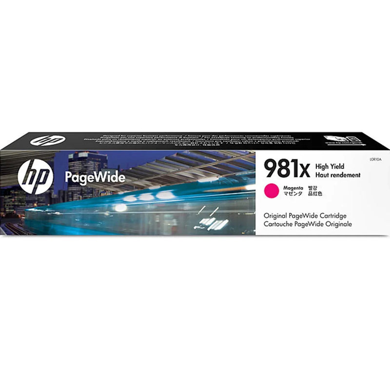 HP 981X Ink Toner Cartridge High Yield Yellow L0R10A L0R10A - SuperOffice