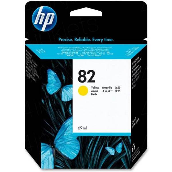 Hp C4913A No.82 Ink Cartridge Yellow C4913A - SuperOffice