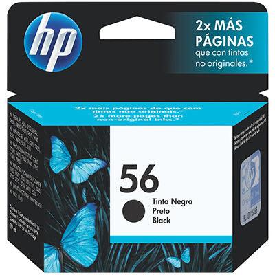 Hp C6656Aa No.56 Ink Cartridge Black C6656AA - SuperOffice