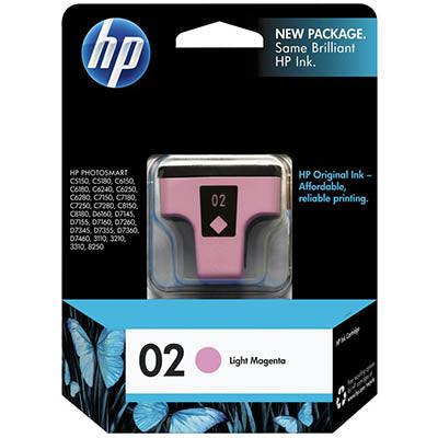 Hp C8775Wa No.02 Ink Cartridge Light Magenta C8775WA - SuperOffice