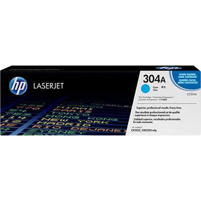 Hp Cc531A No.304A Toner Cartridge Cyan CC531A - SuperOffice