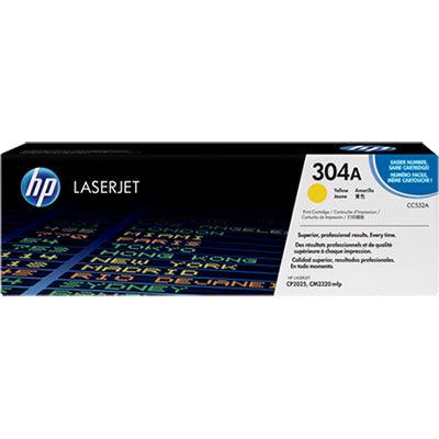 Hp Cc532A No.304A Toner Cartridge Yellow CC532A - SuperOffice