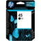 Hp Cc625Aa No.45 Ink Cartridge Pack 2 Black CC625AA - SuperOffice