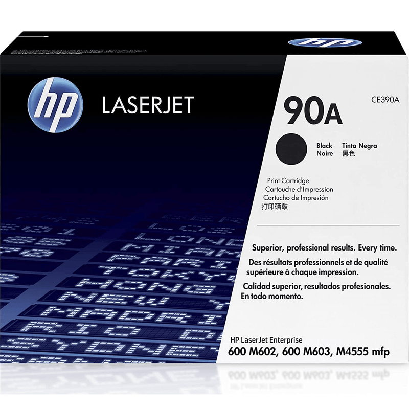 HP CE390A 90A Genuine Black Toner Ink Cartridge LaserJet CE390A - SuperOffice