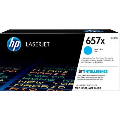Hp Cf471X No.657X Toner Cartridge High Yield Cyan CF471X - SuperOffice
