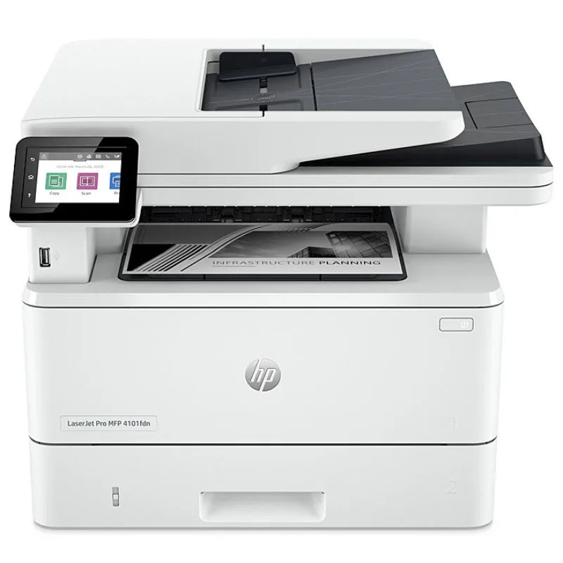 HP LaserJet Pro Printer 4101FDN A4 Mono 40ppm USB/Ethernet Scan/Copy/Fax 2Z618F - SuperOffice