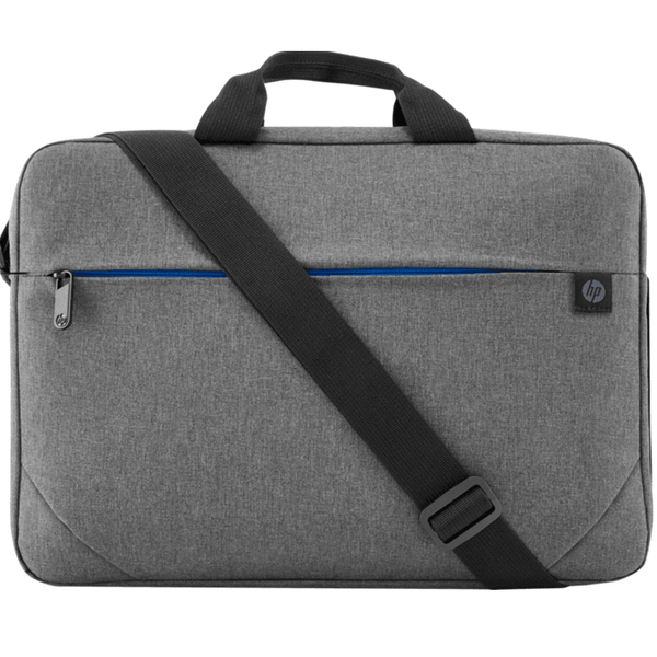 HP Prelude 15.6" Topload Laptop Bag Case Shoulder Strap Carry Brief Grey 1E7D7AA - SuperOffice