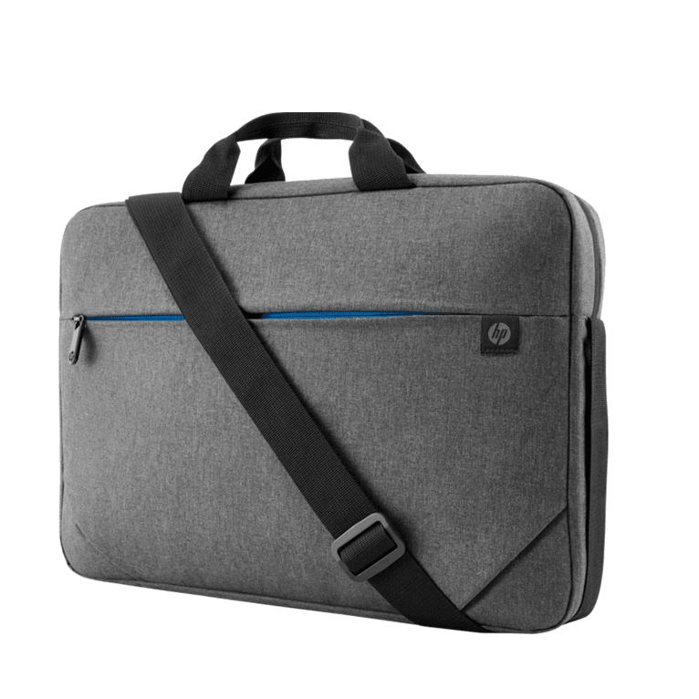 HP Prelude 15.6" Topload Laptop Bag Case Shoulder Strap Carry Brief Grey 1E7D7AA - SuperOffice
