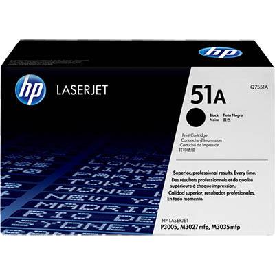 Hp Q7551A No.51A Toner Cartridge Black Q7551A - SuperOffice