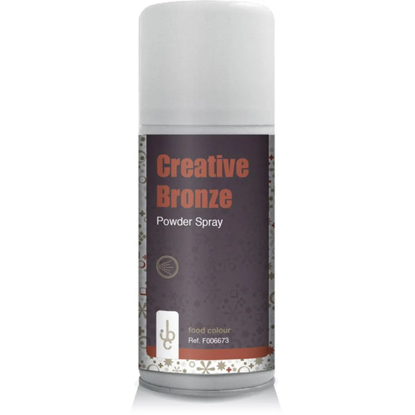 IBC Creative Powder Sprays Bronze 150mL 12 Pack Edible Food Colour Bulk F006673 - SuperOffice