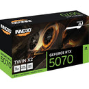 Inno3D nVidia GeForce RTX 5070 TWIN X2 12GB GDDR7 Video Graphics Card N50702-12D7-195064N - SuperOffice