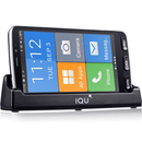 IQU SMARTEasy Q50 Seniors Smartphone 4G Dual SIM 5.5" Charging Cradle IQU-SMARTEASY Q50 - SuperOffice