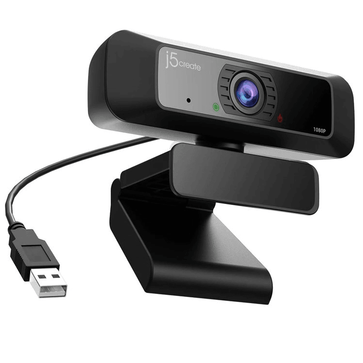 J5Create JVCU100 USB Webcam Full HD with 360° Rotation JVCU100 - SuperOffice