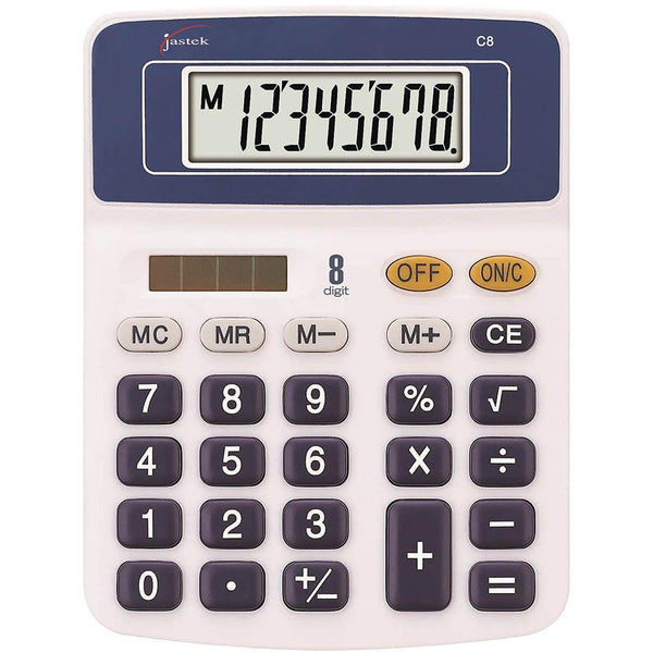 Jastek Compact Calculator Blue 398420 - SuperOffice
