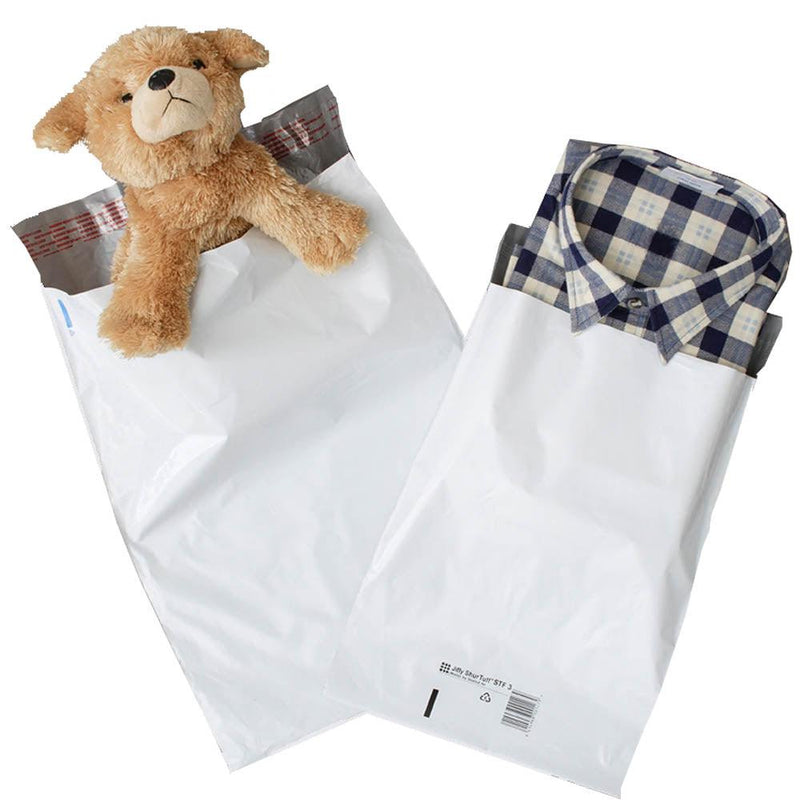 Jiffy Shurtuff St4 Mailing Bag 340 X 440Mm White Pack 100 604704 - SuperOffice