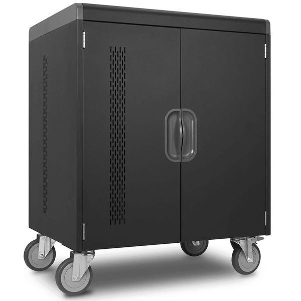Kensington AC32 Notebook/Laptop/iPad Security Charging Cabinet Trolley Black K62327AP - SuperOffice