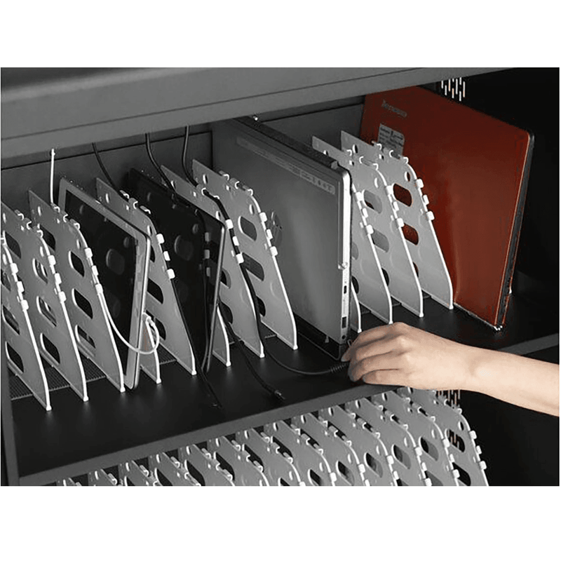 Kensington AC32 Notebook/Laptop/iPad Security Charging Cabinet Trolley Black K62327AP - SuperOffice