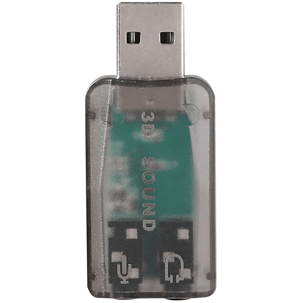 Kensington Audio Adapter USB-A To 3.5mm Black 33470 - SuperOffice